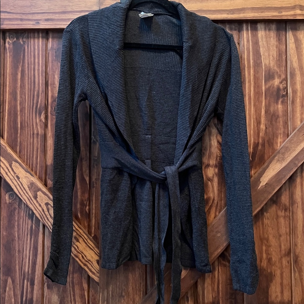 Matilda Jane Dark Gray Cardigan Sweater